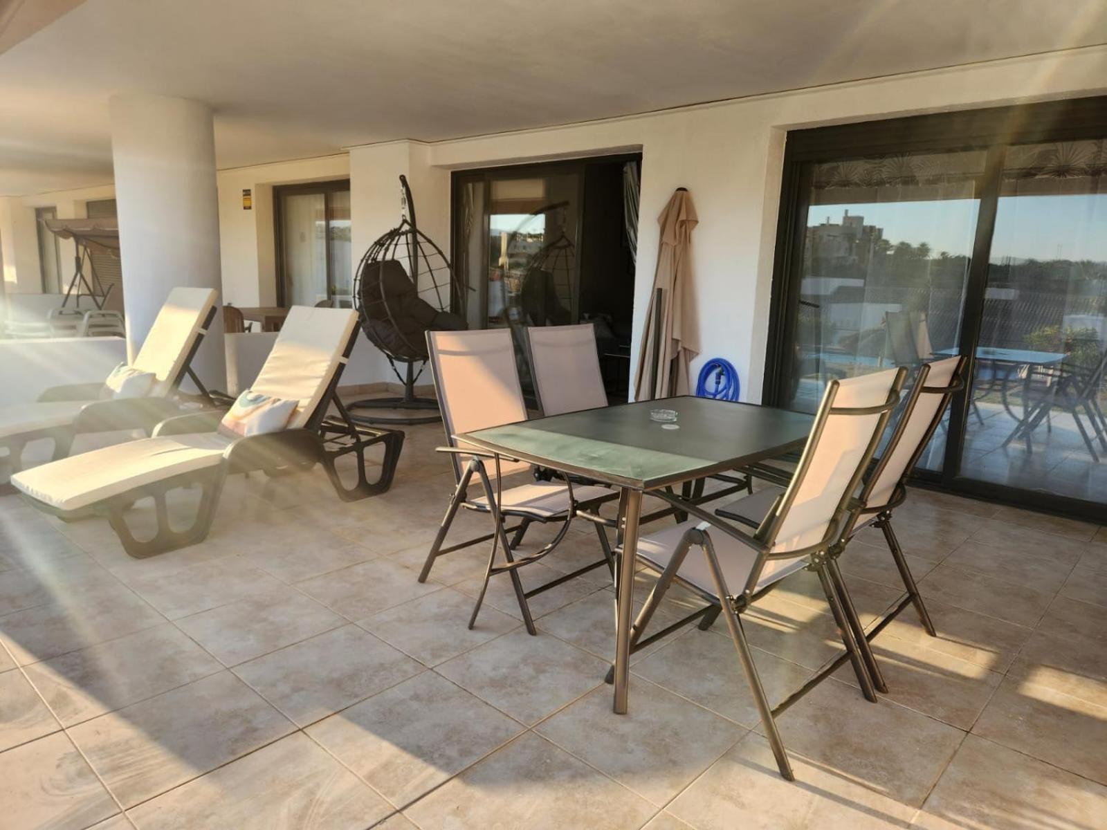 Bajo Con Vistas A La Piscina En Valle Del Este Golf Vera Zewnętrze zdjęcie