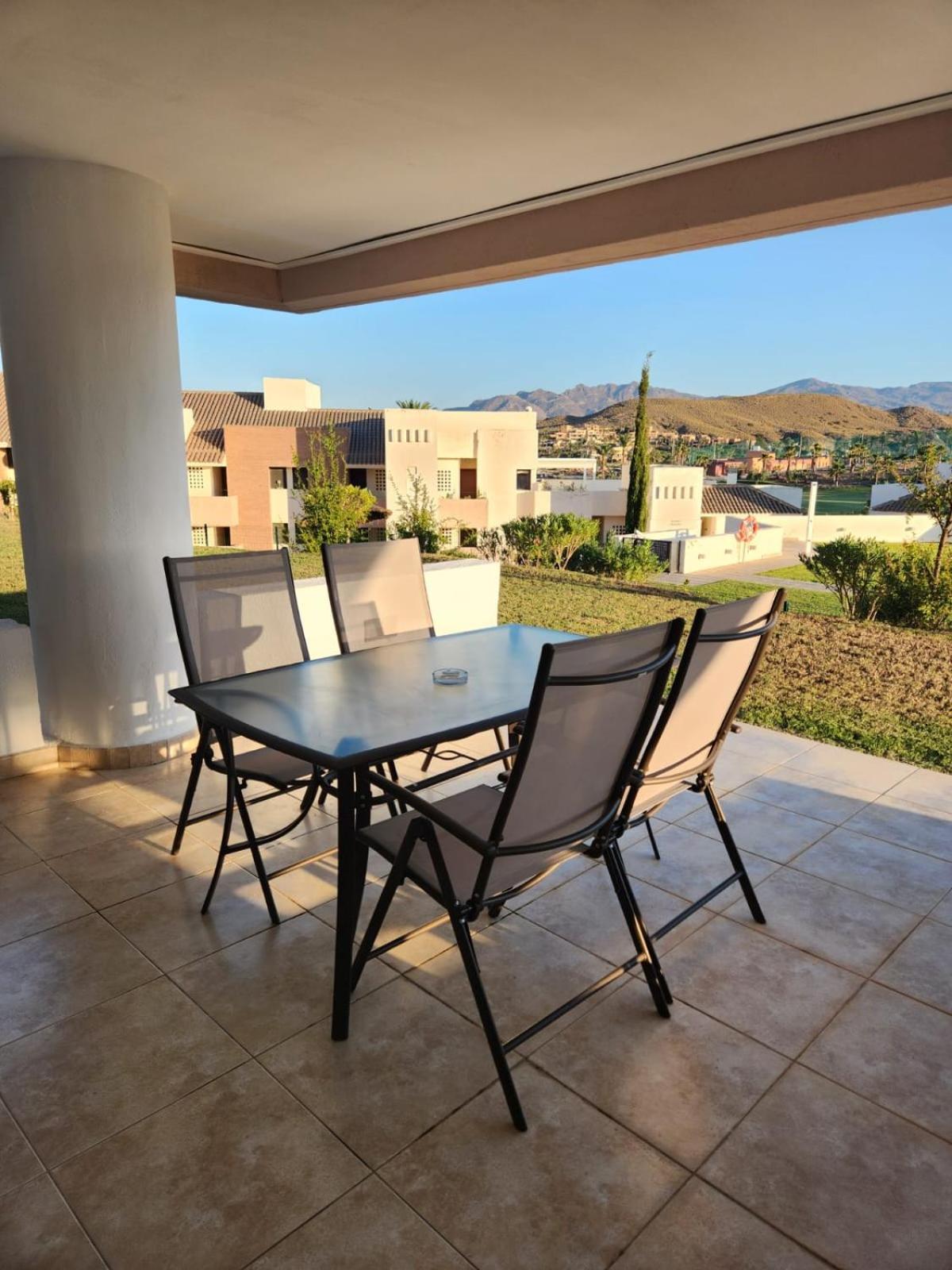 Bajo Con Vistas A La Piscina En Valle Del Este Golf Vera Zewnętrze zdjęcie