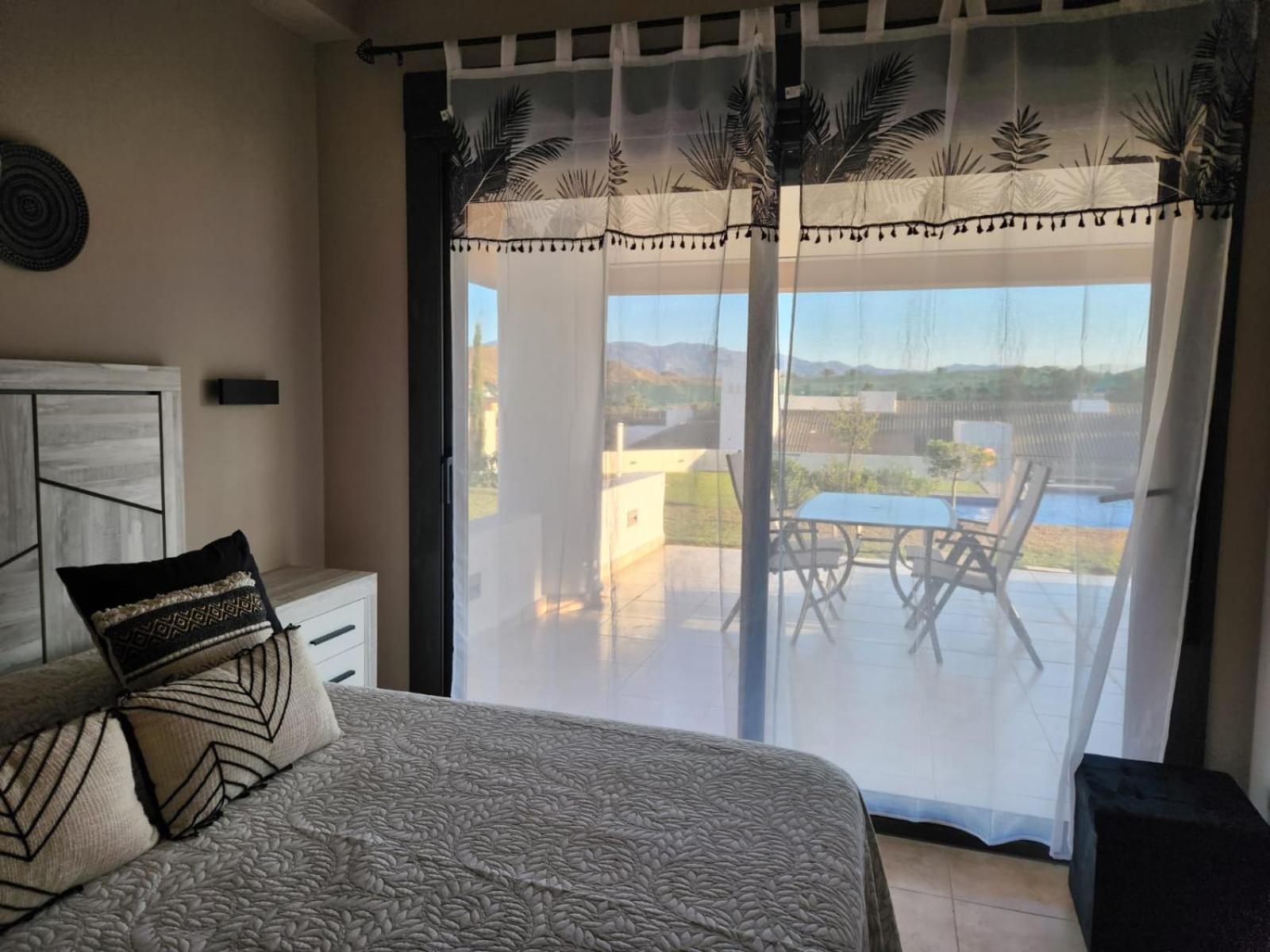 Bajo Con Vistas A La Piscina En Valle Del Este Golf Vera Zewnętrze zdjęcie